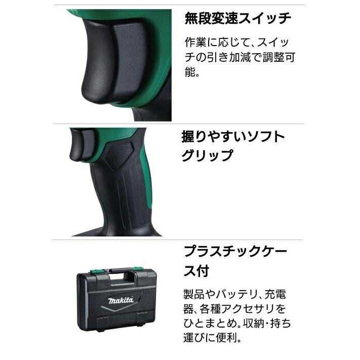 マキタ（makita） 充電式インパクトレンチ MTW001DZK 本体+ケース付