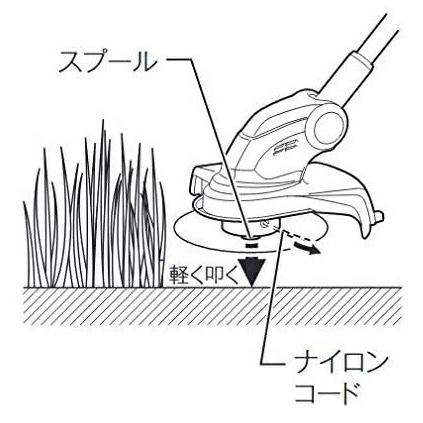 マキタ（makita） 充電式草刈機 刈込幅260mm ナイロンコード式