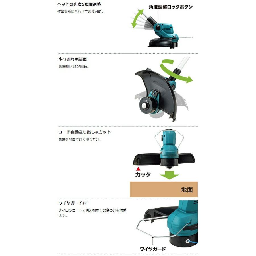 マキタ（makita） 充電式草刈機 MUR193DZ ループハンドル 本体のみ