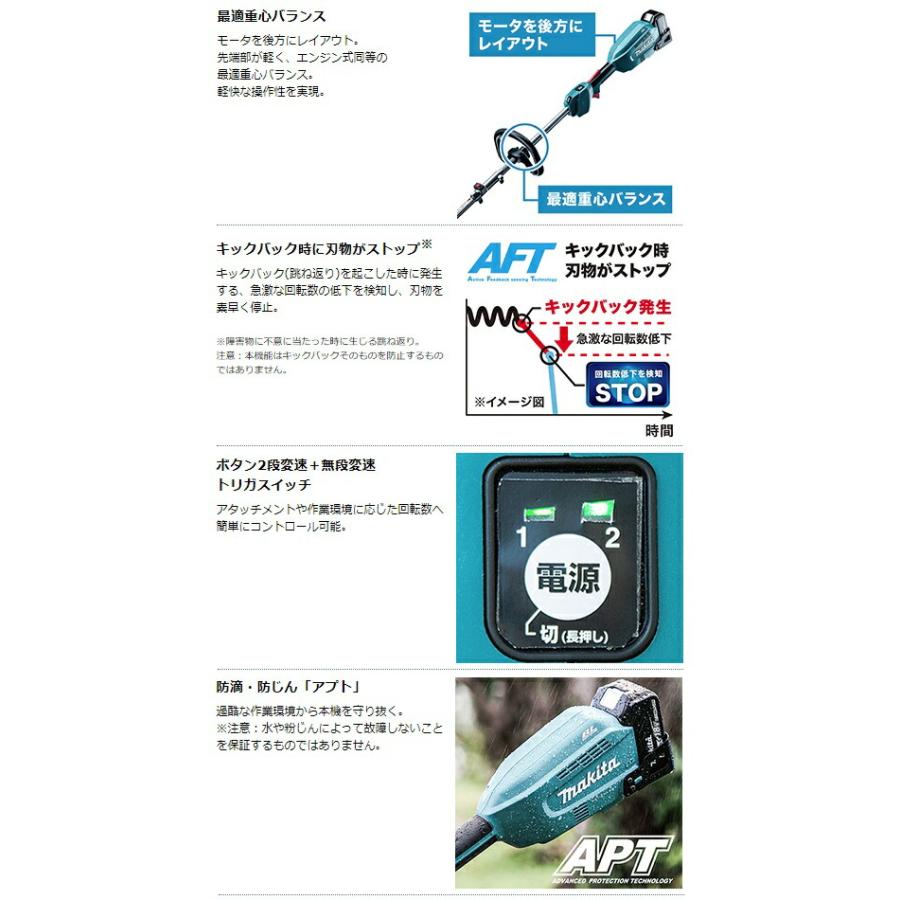 マキタ (マキタ) 充電式スプリットモータ MUX18DZ モータ部のみ マキタ (マキタ) 充電式スプリットモータ MUX18DZ モータ部のみ
