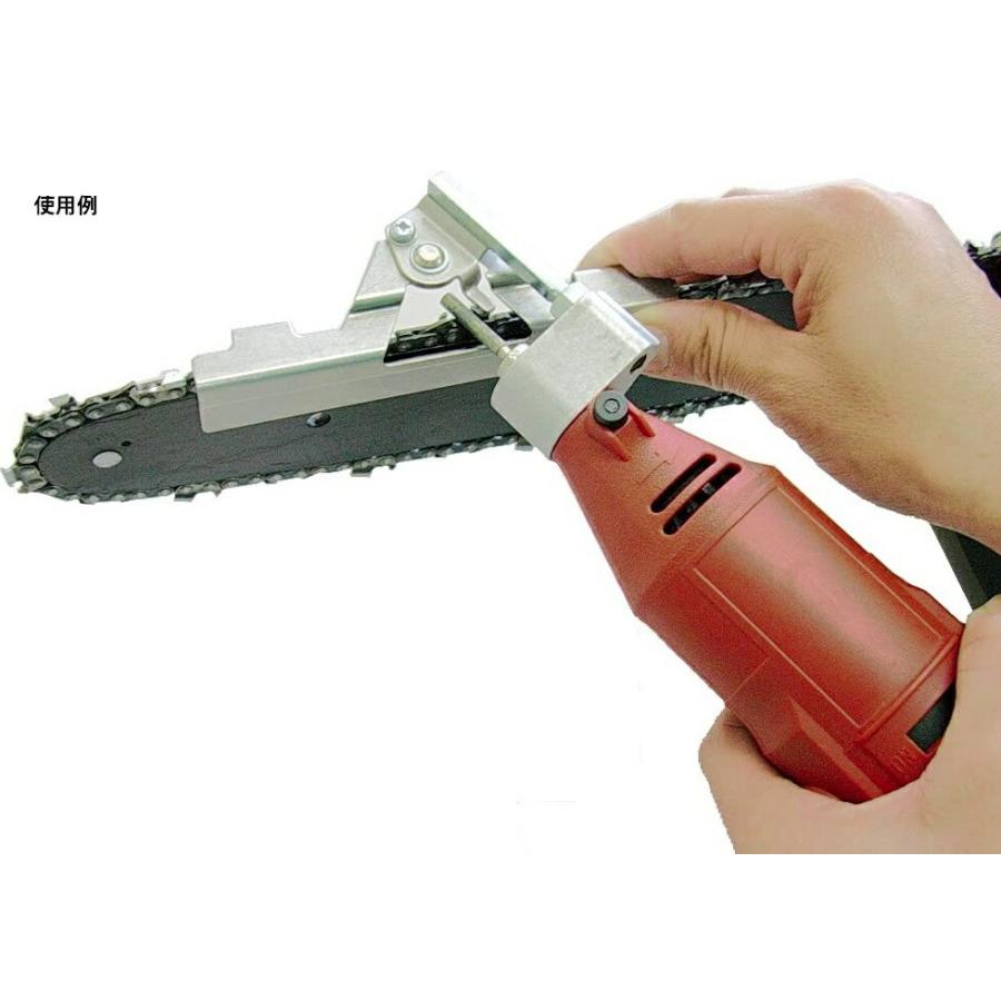 ニシガキ チェンソーデプス調整器 N-821-52 デプスゲージを簡単