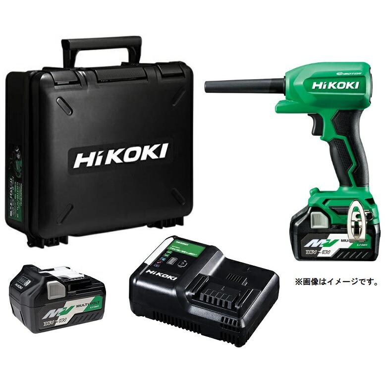 HiKOKI コードレスエアダスタ RA18DA(2XP) BSL36A18x2個+充電器 