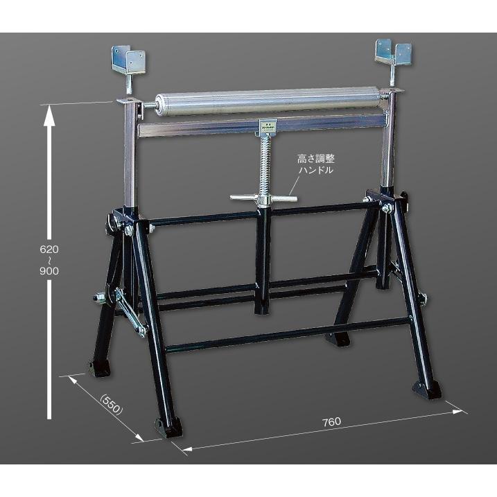 伊藤製作所 RD ローラー作業台 ローラーサイズφ57x600mm 許容荷重100kg