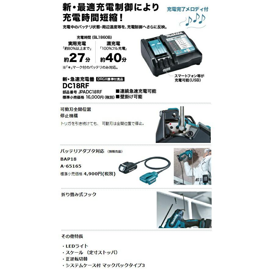 マキタ 充電式全ネジカッタ SC102DZK+バッテリBL1860B+充電器 マキタ 充電式全ネジカッタ SC102DZK+バッテリBL1860B+充電器