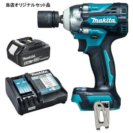 マキタ 充電式インパクトレンチ TW300DZ+バッテリBL1860B+充電器 マキタ 充電式インパクトレンチ TW300DZ+バッテリBL1860B+充電器