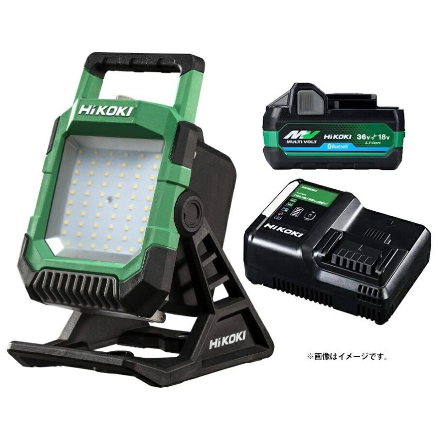 ハイコーキ UB 18DC LEDライト本体+マルチボルトバッテリー HiKOKI（ハイコーキ） コードレスワークライト UB18DC(NN)+バッテリ