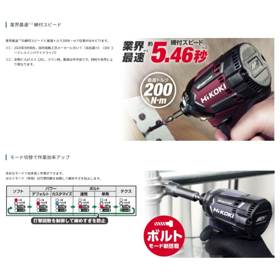 最安値に挑戦 ハリウッドトライアルショップHiKOKI ハイコーキ 36V