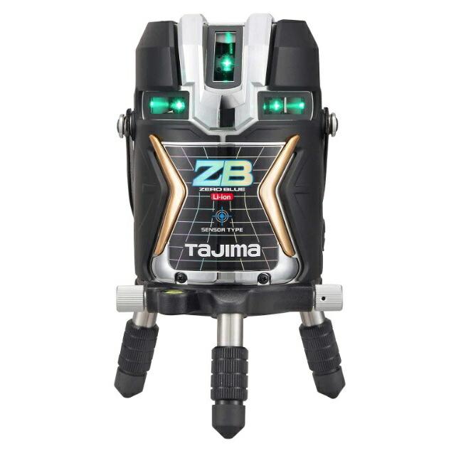 タジマ レーザー墨出器 ZEROBLS-KJC 本体のみ ZERO BLUE センサーリチウム-KJC KJC 矩十字・横全周 003 TJMデザイン 141583 | 