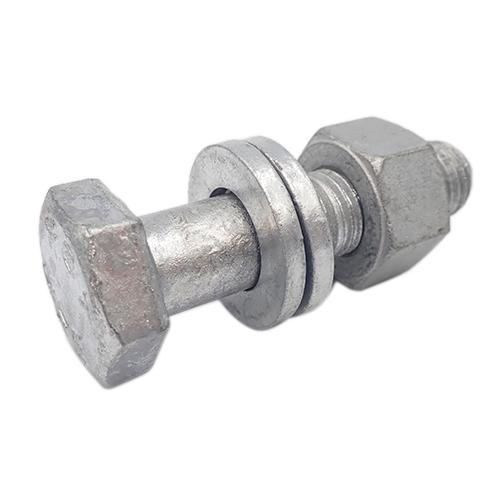 10本】 六角ハイテンボルト8T（JFE） 鉄 ドブメッキ M20X45 10本 