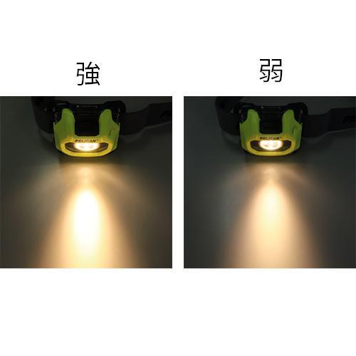 [単4x3本] ヘッドライト/LED(防爆構造/黄)｜toolmeister-s｜03