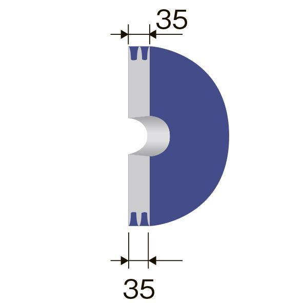 【メーカー直送】 150mm [２本構]Ｖプーリー(Ａ)