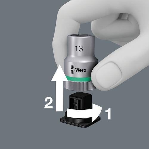 Wera ソケットレンチセット 8100SA8 サイクロップラチェット「メタル」セット 1/4  ( 入数 1 )｜toolmeister-s｜05