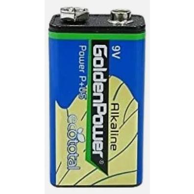 四角い　アルカリ電池　9v まとめて　39個 006Pアルカリ電池(積層電池) 9V ゴールデンパワー: 電源・トランス