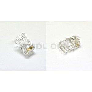 在庫限り 送料無料 モジュラープラグ CAT5 CAT5E 1000個 業務用