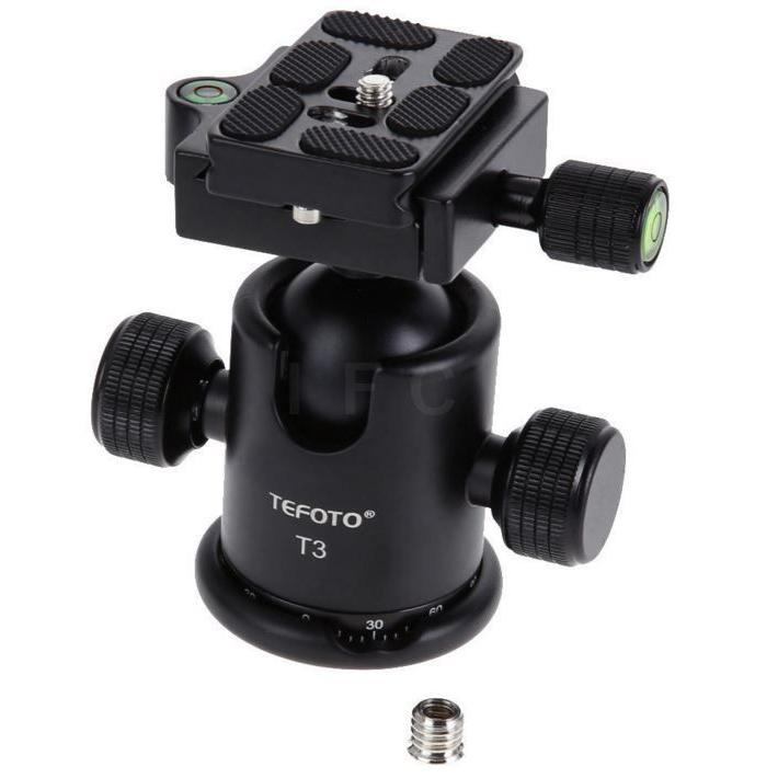 ボール雲台 クイックシュー ボールヘッド 自由 雲台 ビデオ雲台 角度