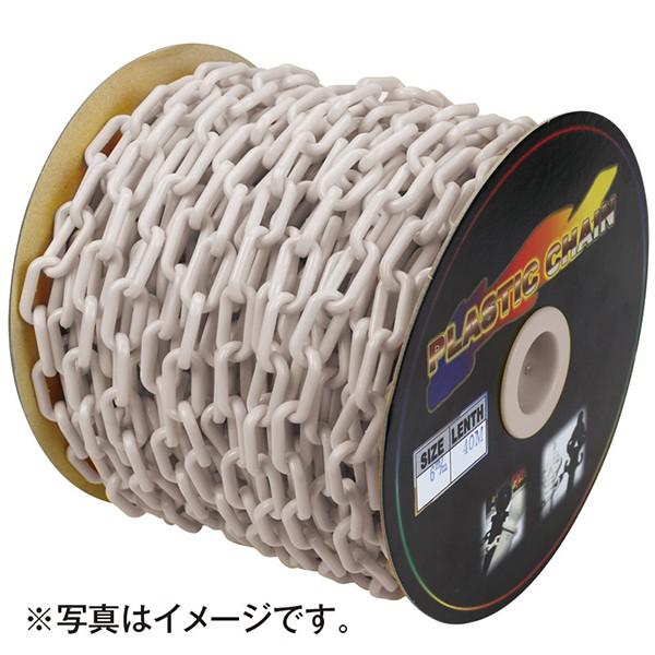 プラスチックチェーン φ6×40M 白色 |  | 01