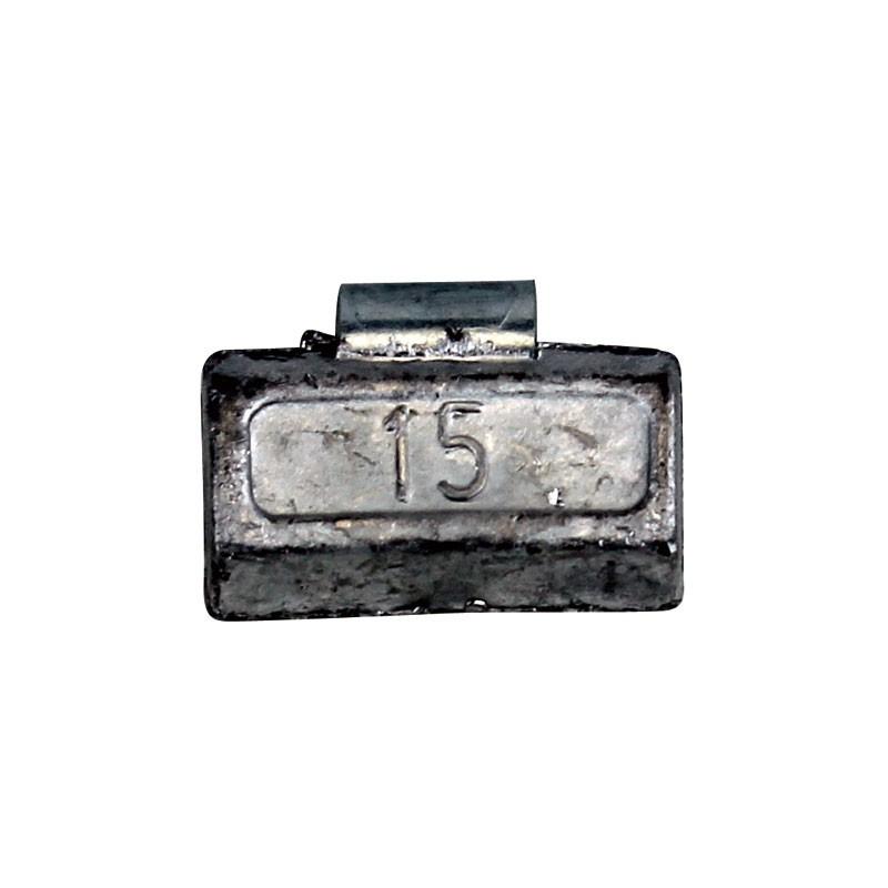 アルミホイール用汎用打込みウエイト 薄型フランジ用 15g 100コ入 |  | 01