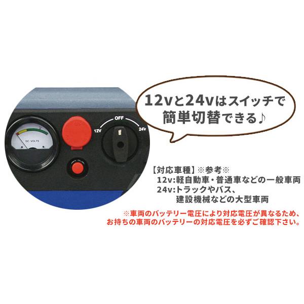 パワーブースター12/24V ジャンプスターター 車 自動車 乗用車 トラック 大型車両 バッテリー ジャンプブースター エンジン スターター バッテリー上がり |  | 06