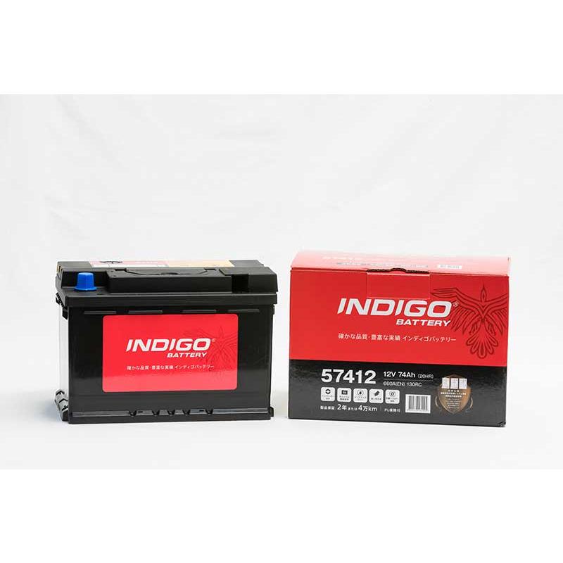 ＩＮＤＩＧＯ　インディゴバッテリー　欧州車用　ＣＭＦ　５７４１２ | 