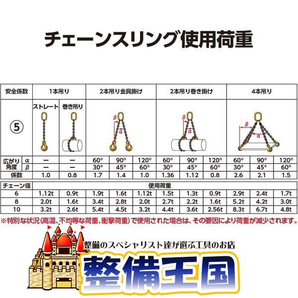 ペワッグ 2本吊りチェーンスリングセット 3.2t×2.0m 36403 |  | 01