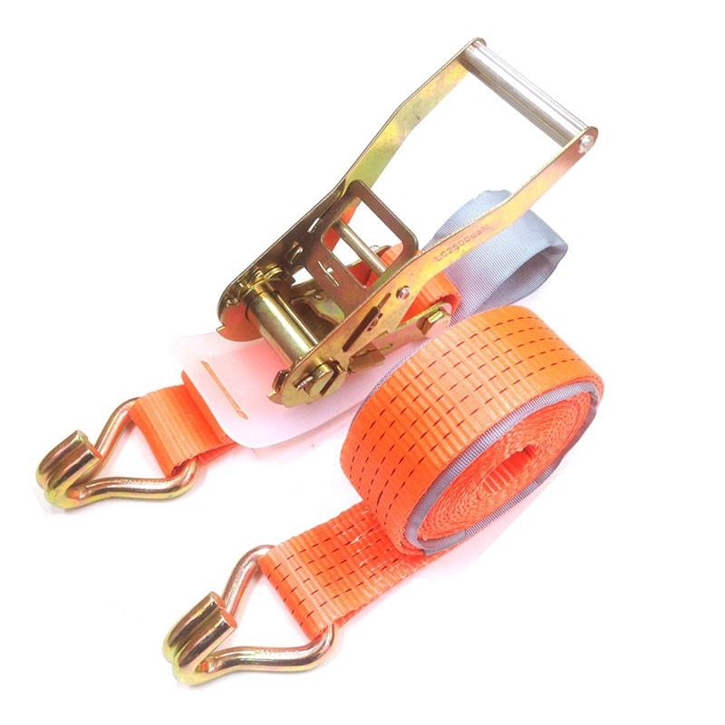 ラッシングベルトフック式固定側1m巻側5m 破断荷重4ton | 