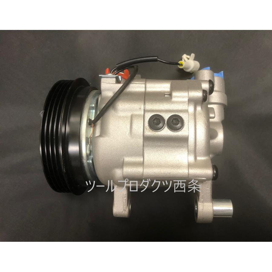 TV1 サンバー エアコンコンプレッサー 506021-7121 No.6276 スバル サンバー TT1 リビルト ACコンプレッサー/エアコン