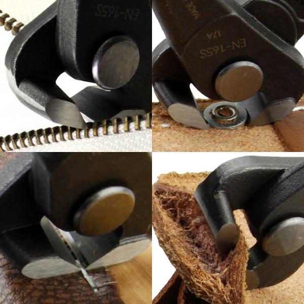 ツノダ 喰切りニッパー（エンドニッパー）165mm EN-165S : TOOLS
