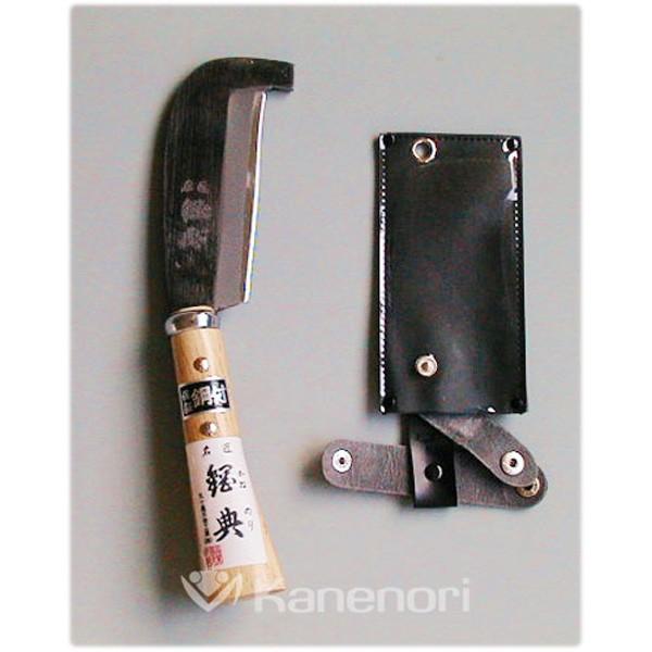 五十嵐刃物 鋼典 130mm 鋼付 両刃ミニ箸付鉈C-70 : TOOLS ONLINE SHOP