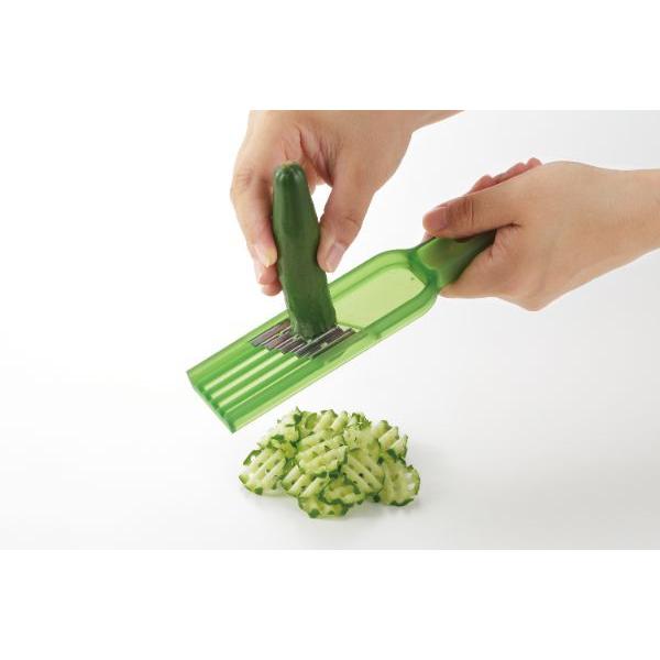 曙産業 きゅうりウェーブスライサー CH-2062 : TOOLS ONLINE SHOP