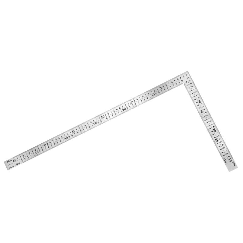 シンワ測定 曲尺中金普及型 ステン 60×30cm 表裏同目 8段目盛
