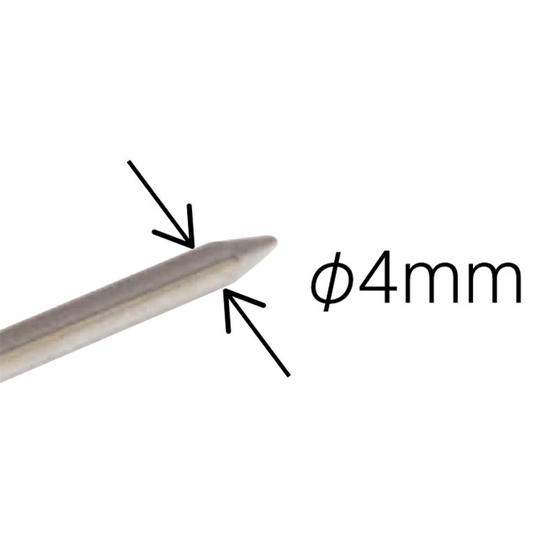 シンワ測定 温度計 V−2 丸T字型 −20〜60℃ φ3．5×13cm