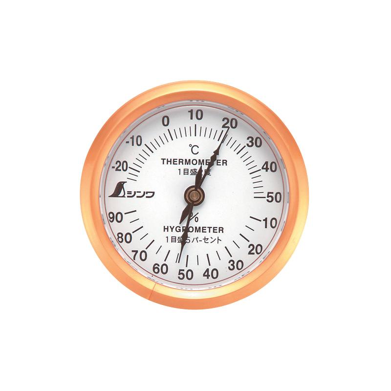 店舗用品 hunter13 シンワ測定 温湿度計 U−3 丸型 6．5cm 72669 : TOOLS ONLINE SHOP