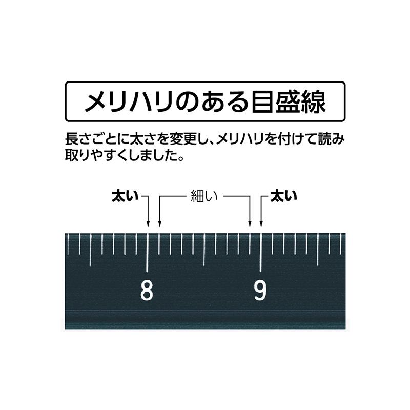 シンワ測定 アルミ三角スケール A−15 15cm 土地家屋調査士用