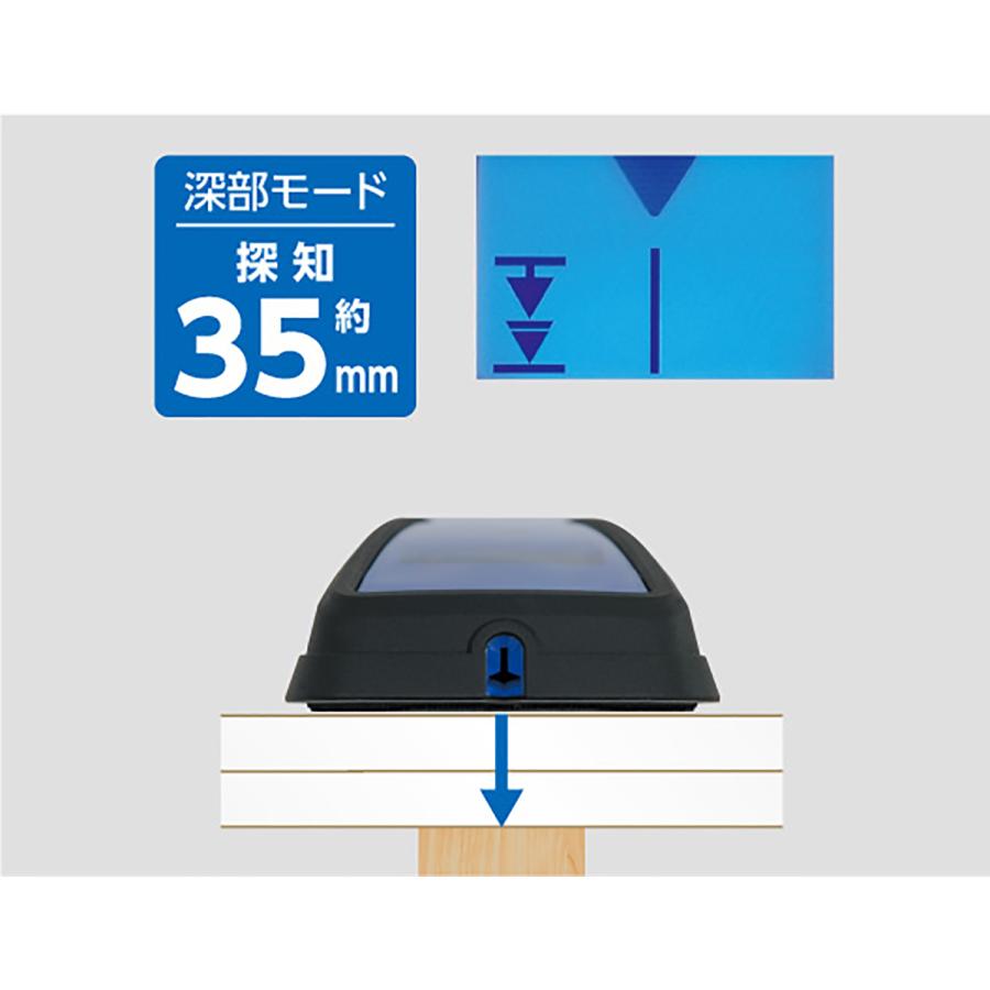 シンワ測定 79155 下地センサー Pro 中心・深部・電線探知 : TOOLS