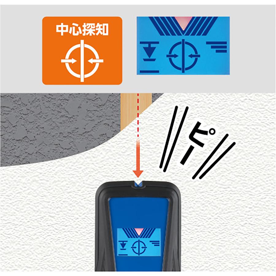 シンワ測定 79155 下地センサー Pro 中心・深部・電線探知 : TOOLS