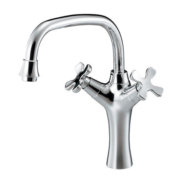 カクダイ 150-420 2ハンドル混合栓