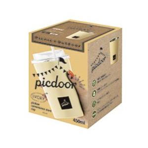 カクセー PIC-03I picdoor -ピックドア- 真空二重コンビニカップ 450ml