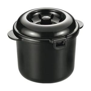 カクセー CK-003 電子レンジ専用炊飯器 紀州備長炭配合 ちびくろちゃん