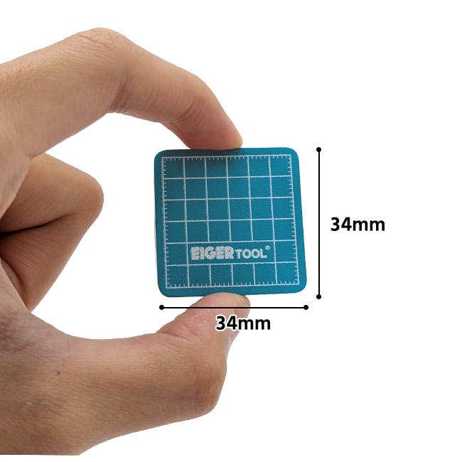 アイガーツール モデリングぷちマット ブルーグリーン5枚入 MDP