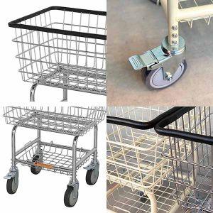 DULTON H20-0140CR LAUNDRYCARTCHROME