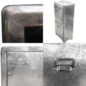 DULTON 100-133GV TRASHCANDOUBLEDECKERGALVANIZEDの画像