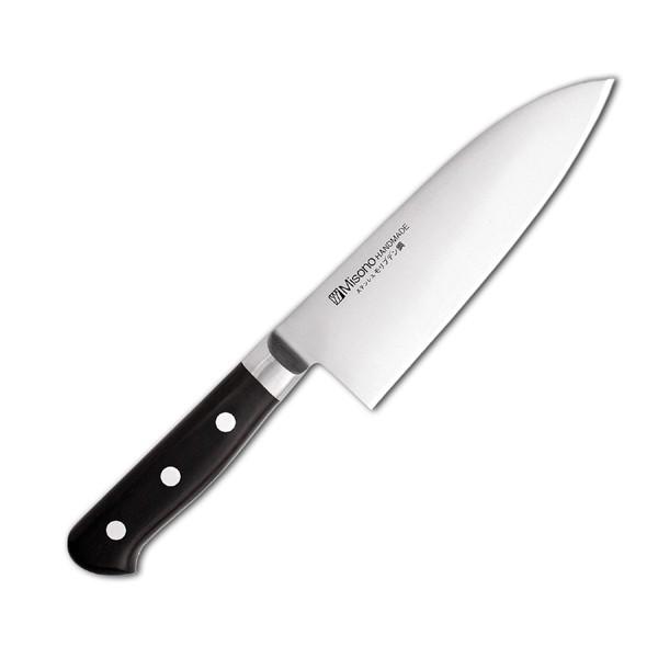 ミソノ　洋出刃　鳥魚庖丁 165mm　スウェーデン鋼　箱あり MISONO Misono ミソノ ツバ付モリブデン鋼 洋出刃165mm（鳥魚包丁） 550