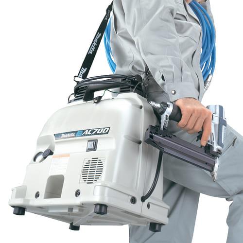 マキタ（makita） エアコンプレッサ AC700 一般圧 タンク容量5L : Tool 