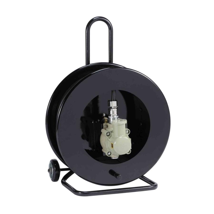 ハタヤ/HATAYA CSPF-4P30WV　防爆型三相電源用コンセントリール（手巻式）　30m　キャスター付