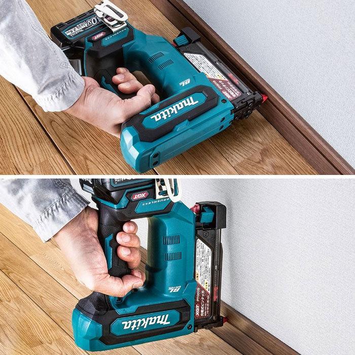 マキタ（makita） 充電式ピンタッカ PT001GRDX 40Vmax 2.5Ahバッテリ2 