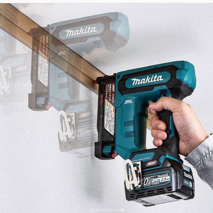 マキタ（makita） 充電式ピンタッカ PT001GRDX 40Vmax 2.5Ahバッテリ2 