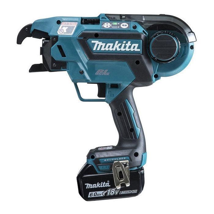 【久留米】【引き取り限定】【未使用品】makita マキタ TR180DRGX 充電式鉄筋結束機 バッテリ(18V/6.0Ah)×2・充電器・ケース有 マキタ（makita） 充電式鉄筋結束機 TR180DRGX 18V 6.0Ahバッテリ2個