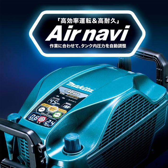 マキタ（makita） エアコンプレッサ AC500XLN タンク容量11L 一般圧