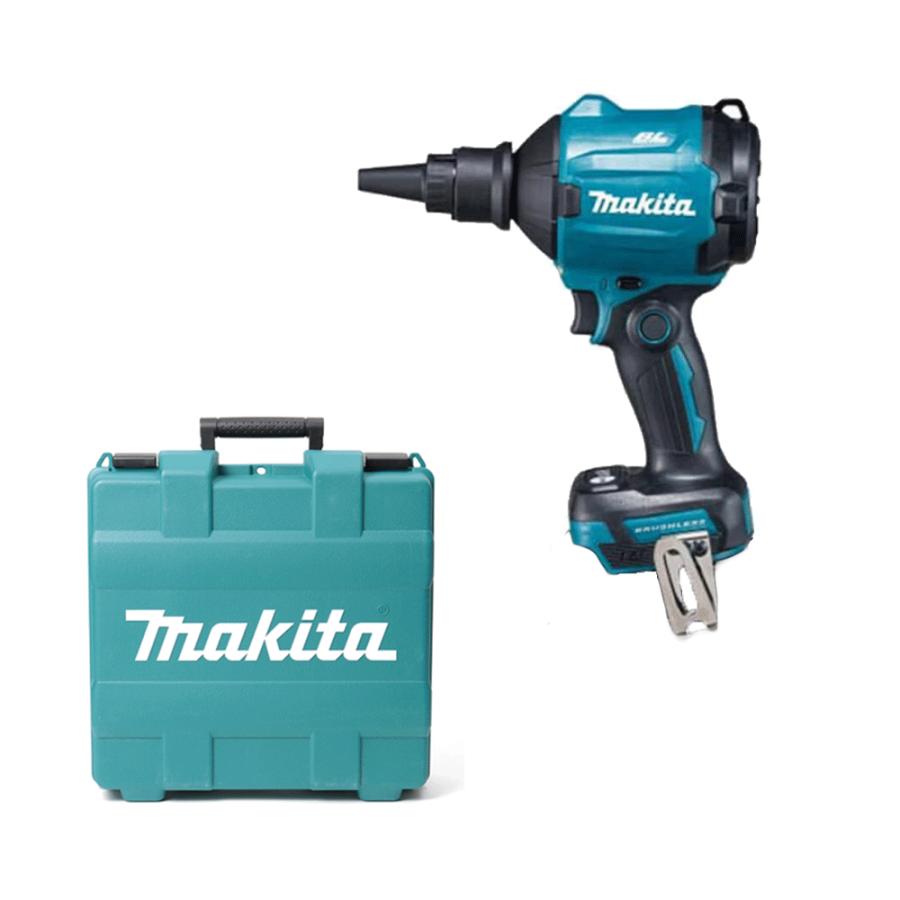 マキタ 18V 充電式 エアダスタ AS180DZ 純正専用ケース 821916-4 セット 各種アタッチメント付 【バッテリ・充電器 別売】 makita DIY 充電式 コードレス バッテリー 工具 電動 電動工具 掃除 空気入れ 空気抜き 吹き飛ばし エアダスター ブロア 埃 洗車 乾燥 ブロワ マキタ（makita） 18V 充電式エアダスタ AS180DZ 本体のみ、ケース付き