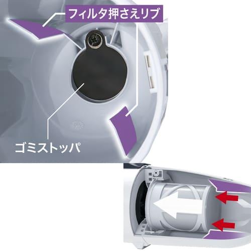 マキタ（makita） 掃除機 CL280FDRFW 充電式クリーナー カプセル式 18V
